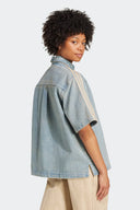 ADIDAS CAMISA DENIM ESSENTIAL - MUJER