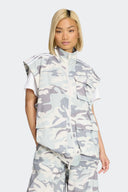 ADIDAS CHAQUETA CAMO ADILENIUM CARGO - MUJER