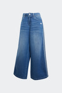 ADIDAS JEAN DENIM WIDE - MUJER