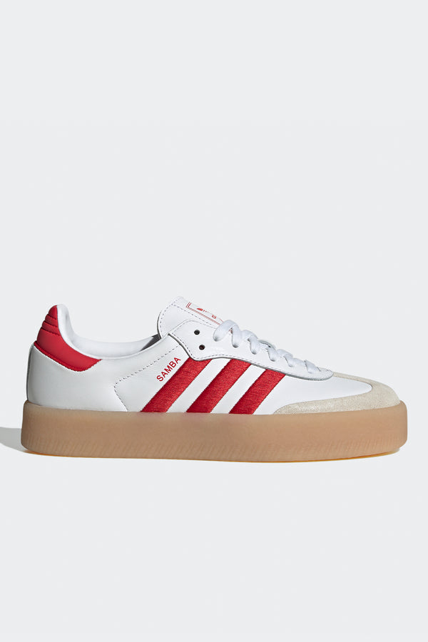 Mujer Adidas Samba Og Blanco Con Rojo IF6513 HYPE