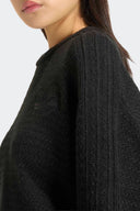 ADIDAS SUETER TEJIDO HOLIDAY NEGRO - MUJER