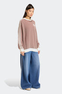 ADIDAS SUETER TEJIDO HOLIDAY ROJO - MUJER