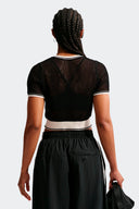 NIKE BLUSA CROP CROCHE - MUJER
