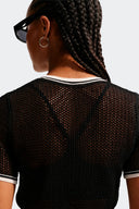 NIKE BLUSA CROP CROCHE - MUJER