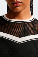 NIKE BLUSA CROP CROCHE - MUJER
