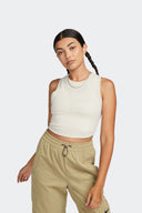 NIKE SPORTSWEAR ESSENTIAL RIB CROP - MUJER