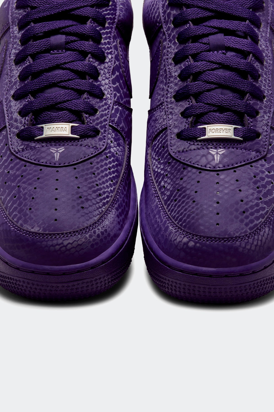 Deep Purple High Top Air Force 1s NIKE AIR FORCE LOW X KOBE BRYANT