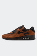 NIKE AIR MAX 90 PREMIUM LIGHT BRITISH TAN VELVET BROWN
