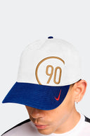 NIKE GORRA TOTAL 90 BLANCO CON AZUL