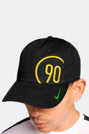 NIKE GORRA TOTAL 90 NEGRA CON AMARILLO