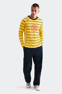 NIKE JERSEY TOTAL90 AMARILLO CON NEGRO
