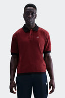 NIKE POLO VINOTINTO