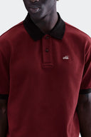 NIKE POLO VINOTINTO