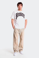 PLEASURES CAMISETA TWITCH STUDDED
