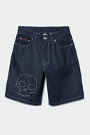 PLEASURES JORTS SKULL X ZERO
