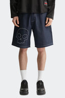 PLEASURES JORTS SKULL X ZERO