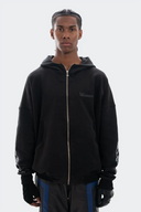 VENENO BUZO ZIP UP GRUNGE BONES
