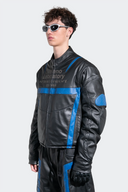 VENENO CHAQUETA CUERO BIKER GO FASTER