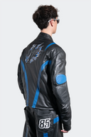 VENENO CHAQUETA CUERO BIKER GO FASTER