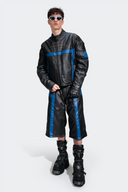 VENENO CHAQUETA CUERO BIKER GO FASTER