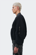 VENENO CHAQUETA DENIM CUERO BOMBER