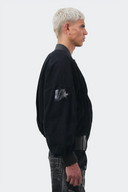 VENENO CHAQUETA DENIM CUERO BOMBER