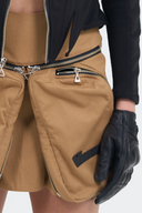 VENENO MINI FALDA ZIPPER BAG - MUJER