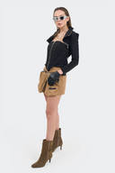 VENENO MINI FALDA ZIPPER BAG - MUJER