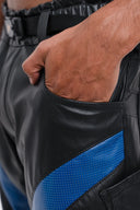 VENENO PANTALON CUERO BIKER GO FASTER
