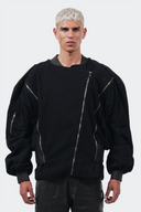 VENENO CHAQUETA DENIM CUERO