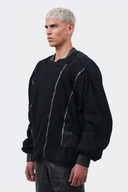 VENENO CHAQUETA DENIM CUERO