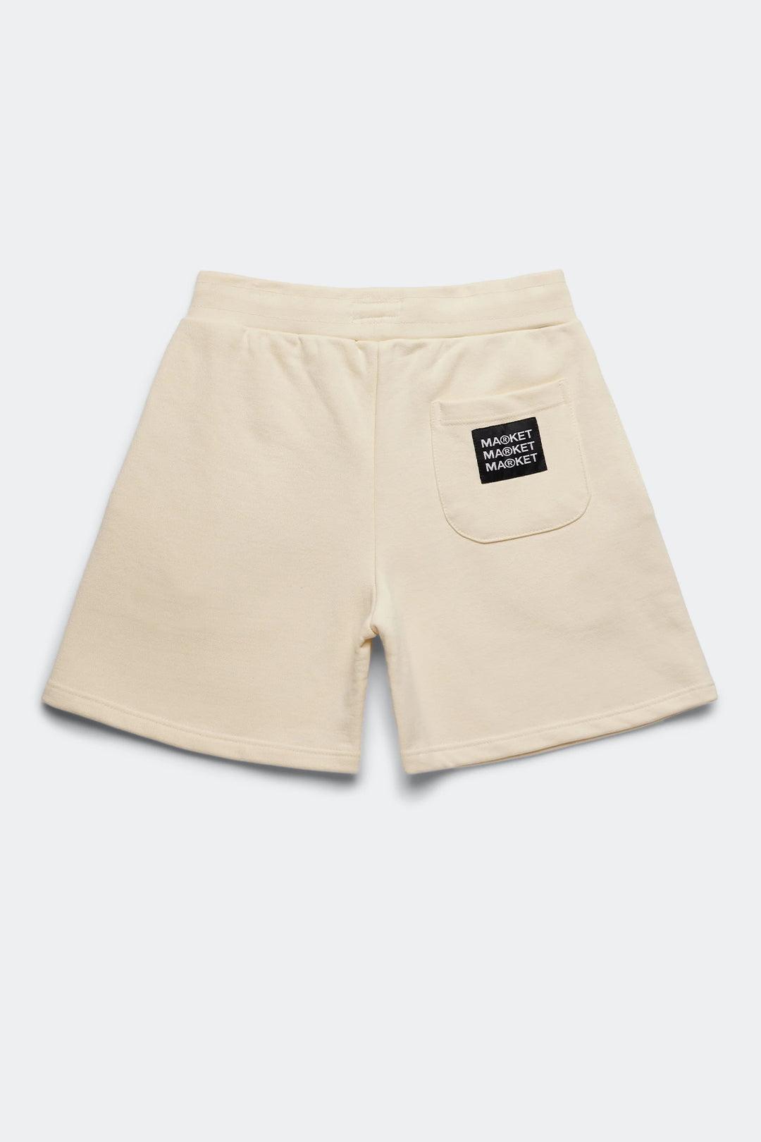 MARKET SHORT SMILEY GOOD AND EVIL "CREMA" - HYPE (7394608906407)